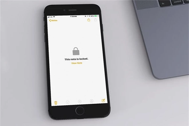 Cách đặt mật khẩu bảo vệ ghi chú quan trọng trên iPhone, iPad