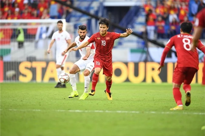 viet nam vs jordan, vong 1/8 asian cup, cham diem viet nam - jordan, asian cup, trong hoang, quang hai, cong phuong