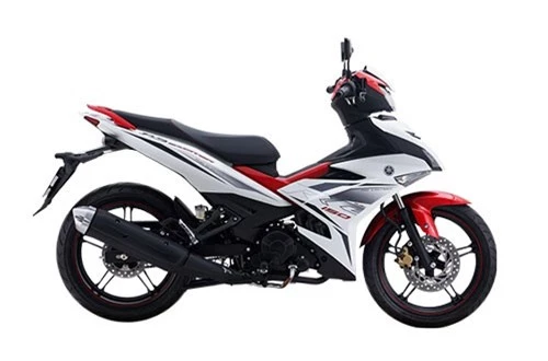 Yamaha Exciter 150 RC 2019 màu trắng đỏ.