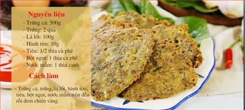 CLIP: Hướng dẫn cách làm trứng cá chiên lá lốt
