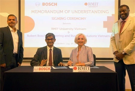 Bosch và RMIT ký kết hợp tác nâng cao trải nghiệm cho sinh viên