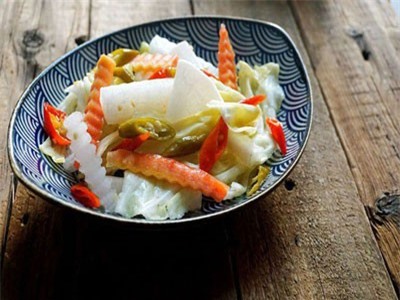 Có 1 cách làm rau củ trộn chua cay tuyệt ngon
