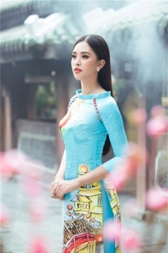 tieu vy duyen dang trong ta ao dai o tuoi 18 xuan thi hinh 4