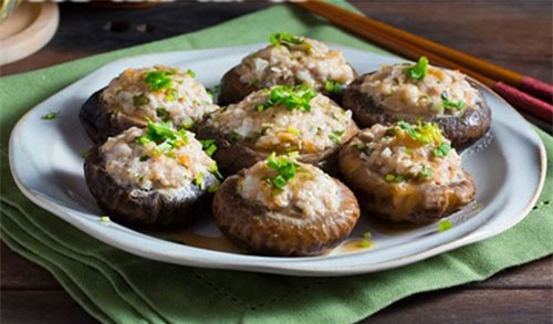 Cách làm nấm hương nhồi mộc nhĩ thơm ngon