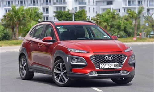 Hyundai Kona 1.6 Turbo, phiên bản cao cấp nhất bán tại Việt Nam.