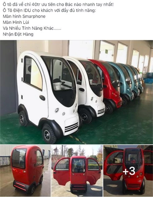 IDU - Ô tô Trung Quốc giá sốc 40 triệu, có cả camera lùi tại Việt Nam - Ảnh 1.