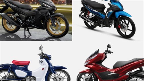 Những xe máy Honda đang giảm giá mạnh trước Tết Nguyên đán