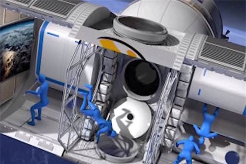 Khách sạn sang trọng đầu tiên trong không gian