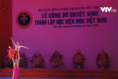 Thành lập Học viện múa Việt Nam
