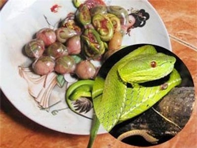 Những món ăn kinh dị từ thời xưa giúp tăng cường bản lĩnh đàn ông