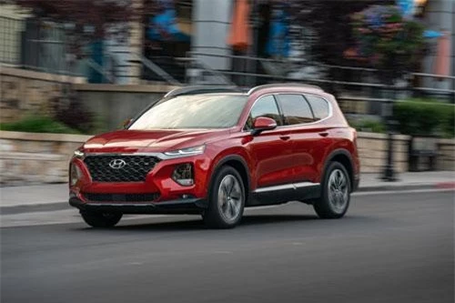 3. Hyundai Santa Fe 2019 (giá khởi điểm: 25.500 USD).