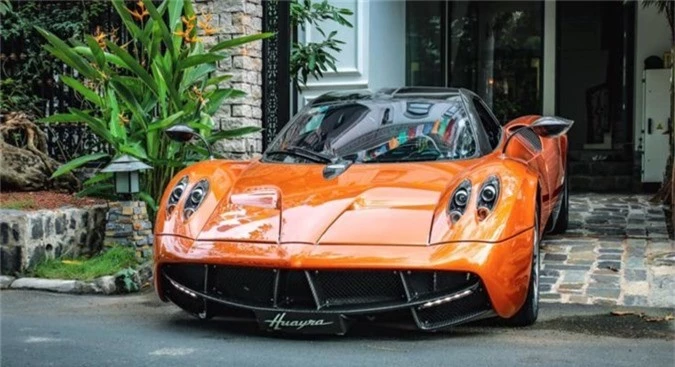 pagani huayra, minh nhựa, siêu xe