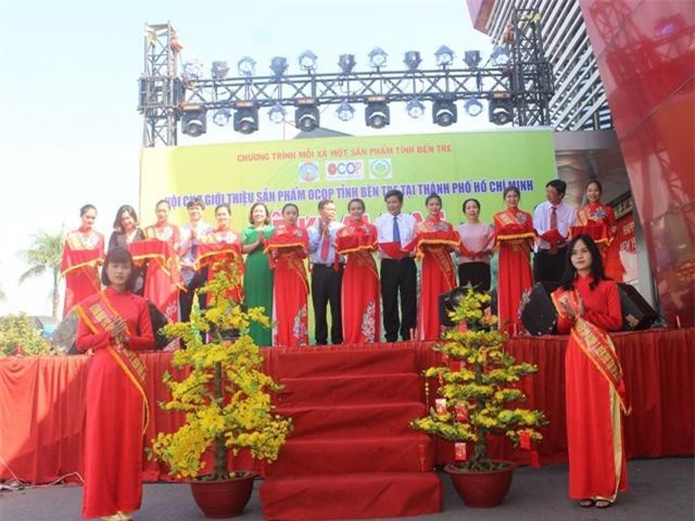 Hội chợ Giới thiệu sản phẩm OCOP tỉnh Bến Tre lần đầu tiên tại TP. Hồ Chí Minh