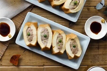 Clip: Cách làm đậu phụ nhồi thịt theo kiểu Nhật Bản ngon 'khó cưỡng'