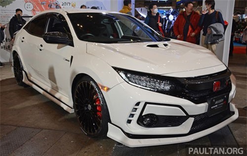 Honda Civic Type R trở nên hầm hố hơn với gói độ Mugen chính hãng