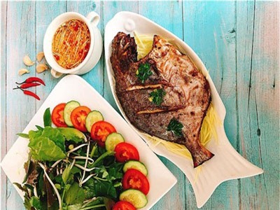 Cách làm cá chim nướng chấm mắm xoài ngon tuyệt