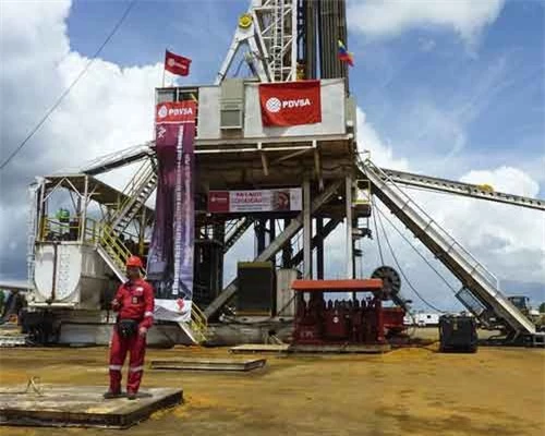Một cơ sở sản xuất dầu của công ty dầu khí quôc doanh Venezuela PVDSA - Ảnh: Getty/Market Watch.