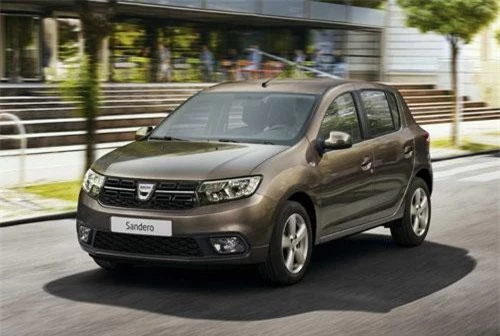 9. Dacia Sandero (doanh số: 225.261 chiếc).