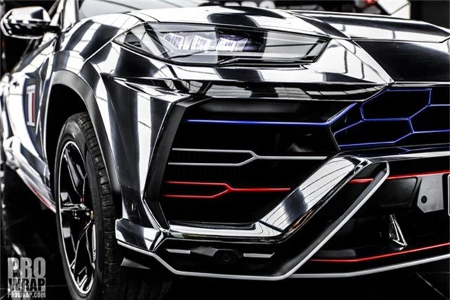 Minh Nhựa đổi màu xe cho Lamborghini Urus - Ảnh 2.