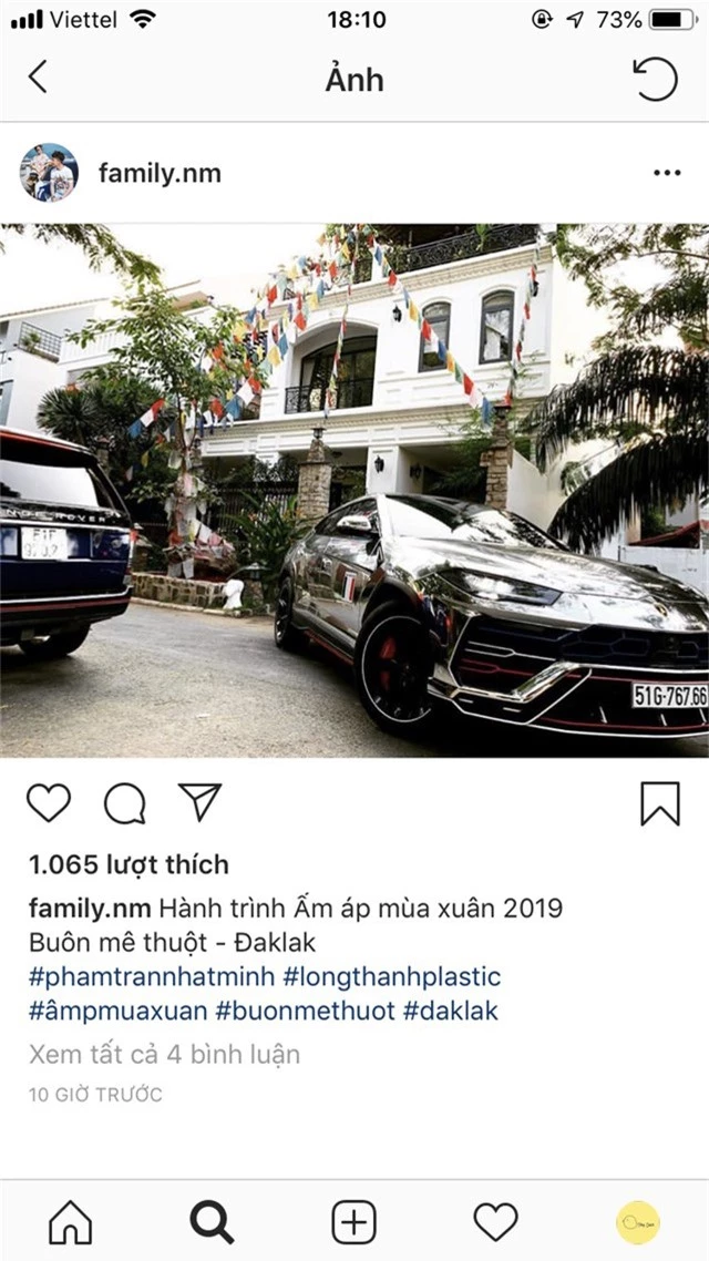 Minh Nhựa đổi màu xe cho Lamborghini Urus - Ảnh 4.