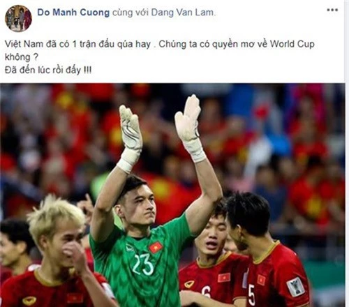 Dàn sao Việt tự hào: Đã đến lúc Việt Nam mơ về World Cup - 2