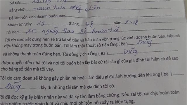 Những thủ đoạn của tín dụng đen đẩy con nợ vào vòng vây không lối thoát - 1