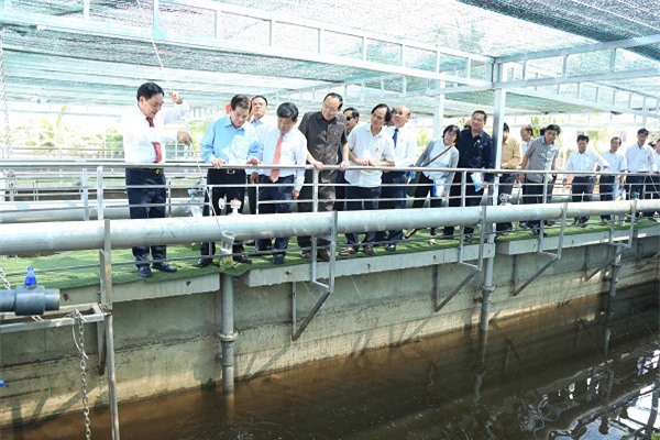 Nhà máy xử lý nước thải của đại gia Dũng 'lò vôi' chính thức đi vào hoạt động