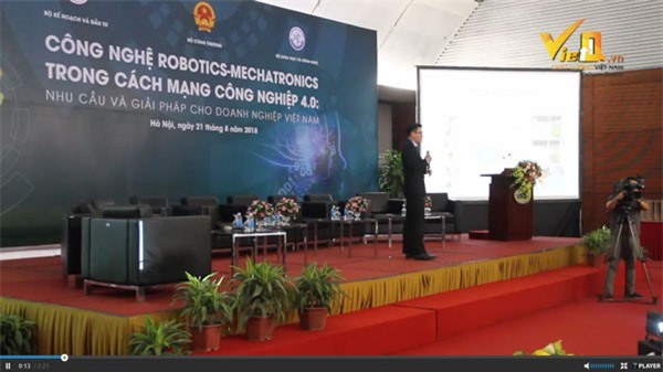Clip: Công nghệ Robotics – Mechatronics trong cách mạng CN 4.0 nhu cầu và giải pháp cho DN Việt