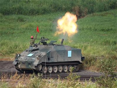 Bất ngờ sức mạnh cối tự hành 120mm của Nhật Bản