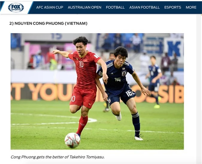 công phượng, asian cup 2019, tu ket asian cup, viet nam