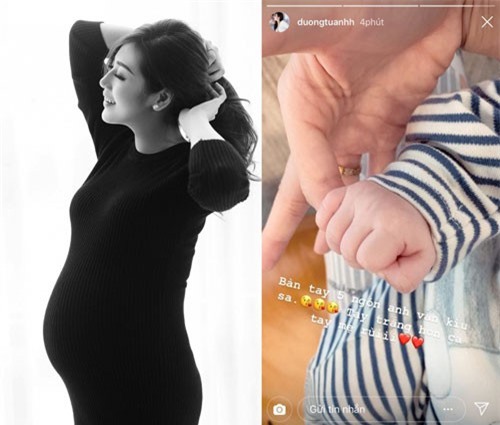 Nhã Phương và dàn mỹ nhân Việt sinh con sau ít tháng lên xe hoa