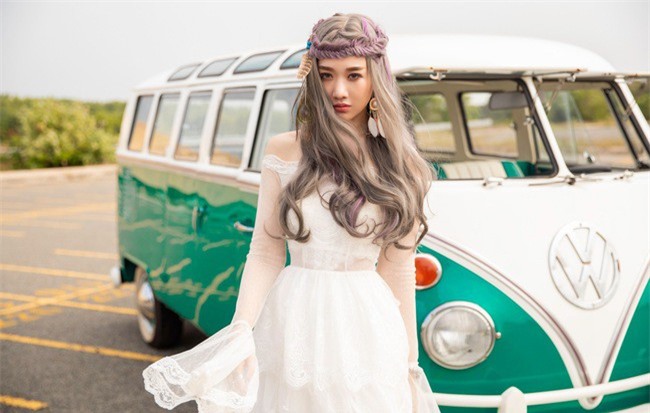 Hari Won hóa cô gái Di-gan đầy mộng mị với tạo hình mới lạ