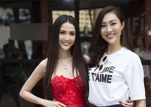 Phan Thị Mơ mặc sexy lấn át Hoa khôi Diệu Ngọc ở sự kiện