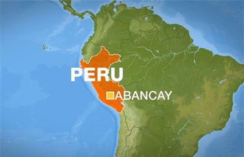 Lở đất tại Peru, 15 người thiệt mạng