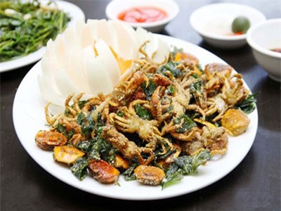 Công thức làm món cua đồng rang muối ớt thơm ngon khó cưỡng