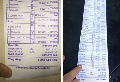 Người chi hóa đơn đi bar gần 2 tỷ đồng ở Hà Nội là ai?