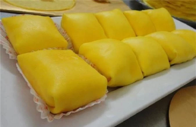 Bánh crepe sầu riêng. Ảnh minh họa.