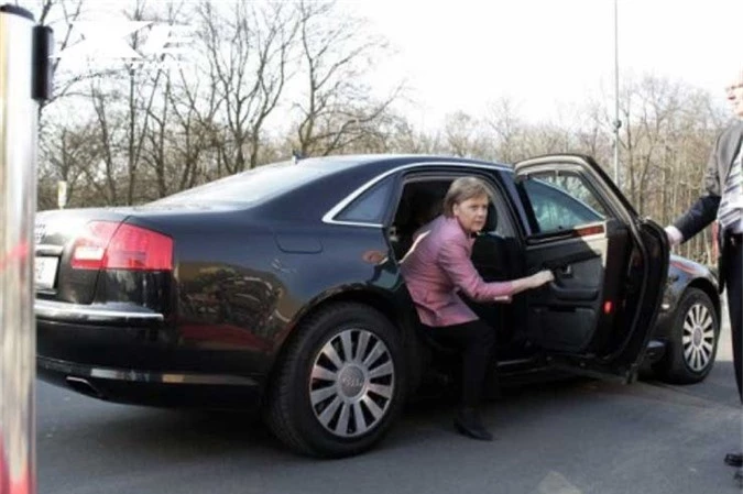 Xe Audi A8 L Security của Thủ tướng Đức Angela Markel