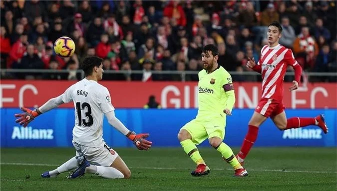 Messi lập cột mốc mới, Alba kiến tạo tuyệt vời và những điểm nhấn khi Barca thắng Girona