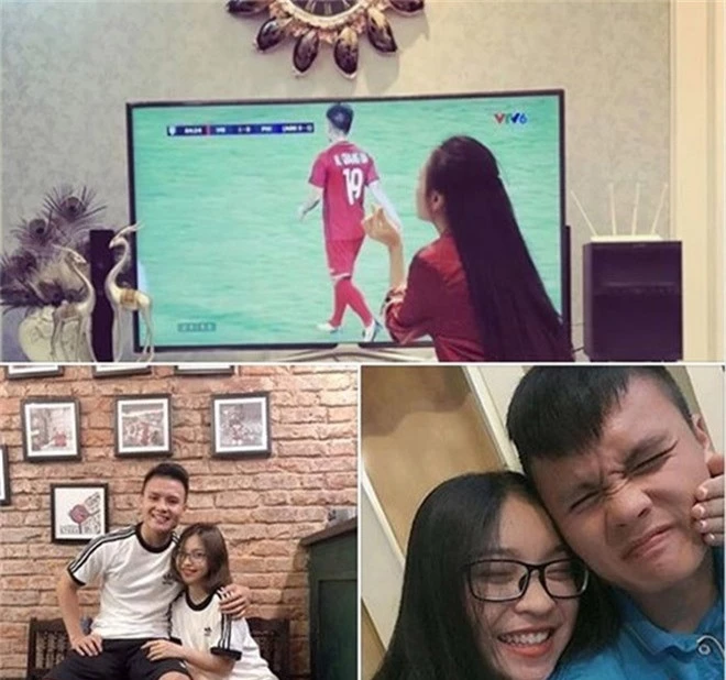 Người yêu Quang Hải nổi đóa khi bị chê kém xinh nhất dàn bạn gái cầu thủ