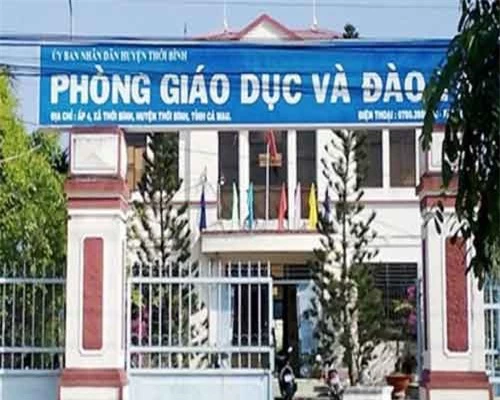 Hiệu trưởng nhiều trường học trực thuộc Phòng Giáo dục huyện Thới Bình (tỉnh Cà Mau) bị kiểm điểm.