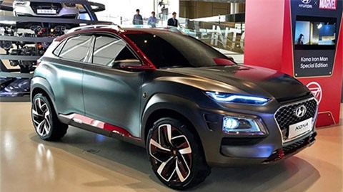 Cận cảnh Hyundai Kona phiên bản Iron Man 'cực ngầu' giá hấp dẫn