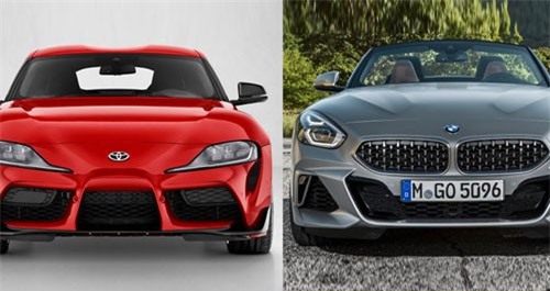 So sánh Toyota Supra và BMW Z4 hoàn toàn mới