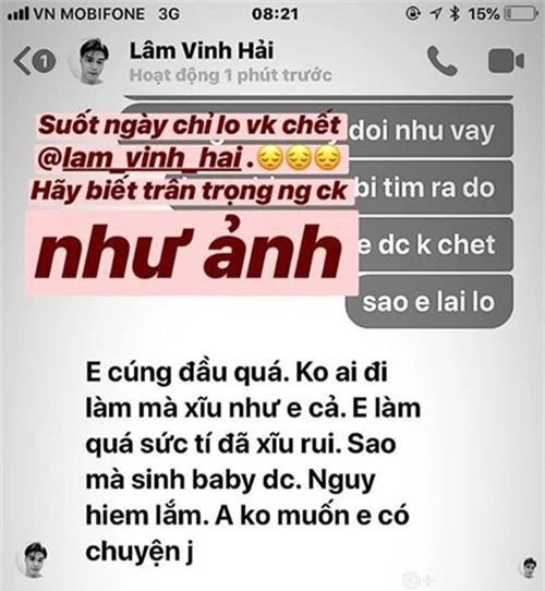 Lâm Vinh Hải dọa triệt sản để Linh Chi khỏi sinh con