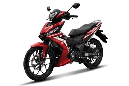 Honda Winner 150 phiên bản đỏ trắng. 