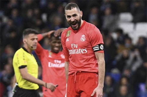 Đội hình tiêu biểu vòng 21 La Liga: Vinh danh benzema