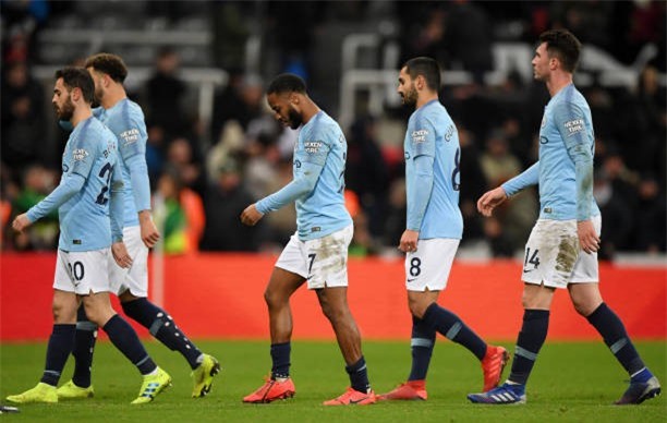 Man City để thua sốc trước Newcastle