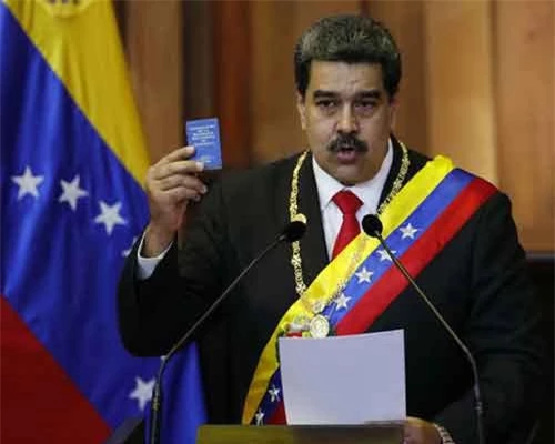 Tổng thống Venezuela Nicolas Maduro. (Ảnh: AP)
