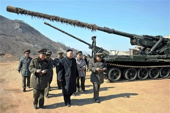Nội soi hệ thống pháo binh “khủng” của Triều Tiên - ảnh 1
