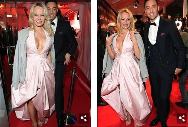 Pamela Anderson tự tin khoe ngực khủng - 6